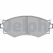 LP1228 Sada brzdových platničiek kotúčovej brzdy DELPHI