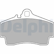LP1301 Sada brzdových platničiek kotúčovej brzdy DELPHI