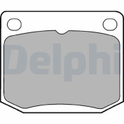 LP131 Sada brzdových platničiek kotúčovej brzdy DELPHI