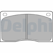 LP132 Sada brzdových platničiek kotúčovej brzdy DELPHI
