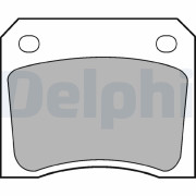 LP133 Sada brzdových platničiek kotúčovej brzdy DELPHI