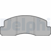 LP1399 Sada brzdových platničiek kotúčovej brzdy DELPHI