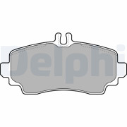 LP1401 Sada brzdových platničiek kotúčovej brzdy DELPHI