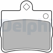LP1402 Sada brzdových platničiek kotúčovej brzdy DELPHI