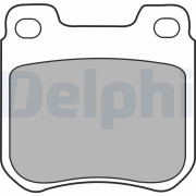 LP1441 Sada brzdových platničiek kotúčovej brzdy DELPHI