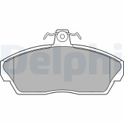 LP1450 Sada brzdových platničiek kotúčovej brzdy DELPHI