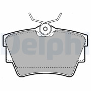 LP1455 Sada brzdových platničiek kotúčovej brzdy DELPHI