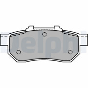 LP1456 Sada brzdových platničiek kotúčovej brzdy DELPHI