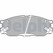 LP1459 Sada brzdových platničiek kotúčovej brzdy DELPHI