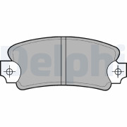 LP146 Sada brzdových platničiek kotúčovej brzdy DELPHI