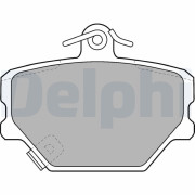 LP1465 Sada brzdových platničiek kotúčovej brzdy DELPHI