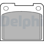 LP15 Sada brzdových platničiek kotúčovej brzdy DELPHI