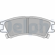 LP1502 Sada brzdových platničiek kotúčovej brzdy DELPHI