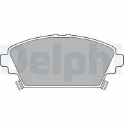 LP1503 Sada brzdových platničiek kotúčovej brzdy DELPHI