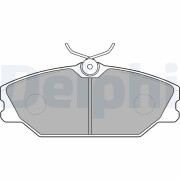 LP1524 Sada brzdových platničiek kotúčovej brzdy DELPHI
