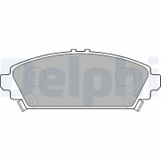 LP1526 Sada brzdových platničiek kotúčovej brzdy DELPHI