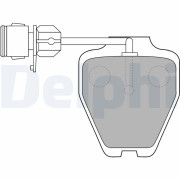 LP1530 Sada brzdových platničiek kotúčovej brzdy DELPHI