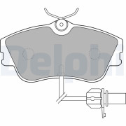 LP1542 Sada brzdových platničiek kotúčovej brzdy DELPHI