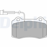 LP1543 Sada brzdových platničiek kotúčovej brzdy DELPHI