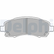 LP1545 Sada brzdových platničiek kotúčovej brzdy DELPHI