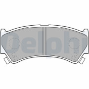 LP1548 Sada brzdových platničiek kotúčovej brzdy DELPHI