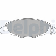 LP1554 Sada brzdových platničiek kotúčovej brzdy DELPHI
