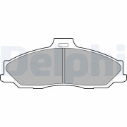 LP1555 Sada brzdových platničiek kotúčovej brzdy DELPHI