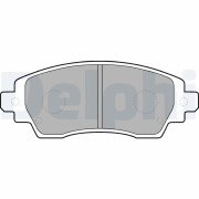 LP1560 Sada brzdových platničiek kotúčovej brzdy DELPHI