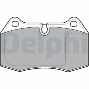 LP1584 Sada brzdových platničiek kotúčovej brzdy DELPHI