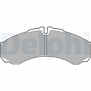 LP1616 Sada brzdových platničiek kotúčovej brzdy DELPHI