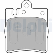 LP1618 Sada brzdových platničiek kotúčovej brzdy DELPHI