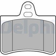LP1680 Sada brzdových platničiek kotúčovej brzdy DELPHI