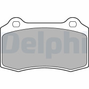 LP1700 Sada brzdových platničiek kotúčovej brzdy DELPHI