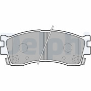 LP1702 Sada brzdových platničiek kotúčovej brzdy DELPHI