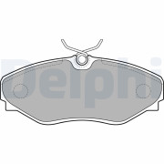 LP1767 Sada brzdových platničiek kotúčovej brzdy DELPHI