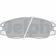 LP1769 Sada brzdových platničiek kotúčovej brzdy DELPHI