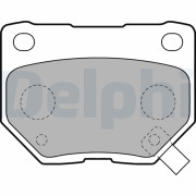 LP1780 Sada brzdových platničiek kotúčovej brzdy DELPHI