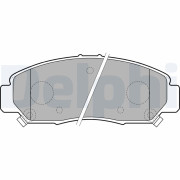 LP1789 Sada brzdových platničiek kotúčovej brzdy DELPHI