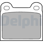 LP18 Sada brzdových platničiek kotúčovej brzdy DELPHI