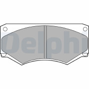 LP180 Sada brzdových platničiek kotúčovej brzdy DELPHI
