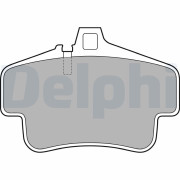LP1813 Sada brzdových platničiek kotúčovej brzdy DELPHI