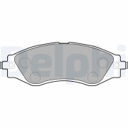 LP1816 Sada brzdových platničiek kotúčovej brzdy DELPHI