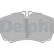 LP1826 Sada brzdových platničiek kotúčovej brzdy DELPHI