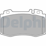 LP1828 Sada brzdových platničiek kotúčovej brzdy DELPHI