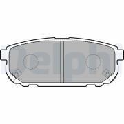 LP1850 Sada brzdových platničiek kotúčovej brzdy DELPHI