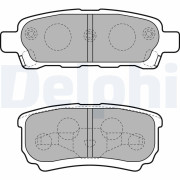 LP1852 Sada brzdových platničiek kotúčovej brzdy DELPHI