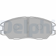 LP1857 Sada brzdových platničiek kotúčovej brzdy DELPHI