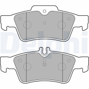 LP1868 Sada brzdových platničiek kotúčovej brzdy DELPHI