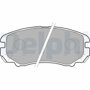 LP1902 Sada brzdových platničiek kotúčovej brzdy DELPHI