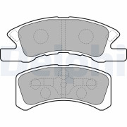 LP1918 Sada brzdových platničiek kotúčovej brzdy DELPHI
